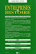 Entreprises et Histoire, n° 66, 2012/1.